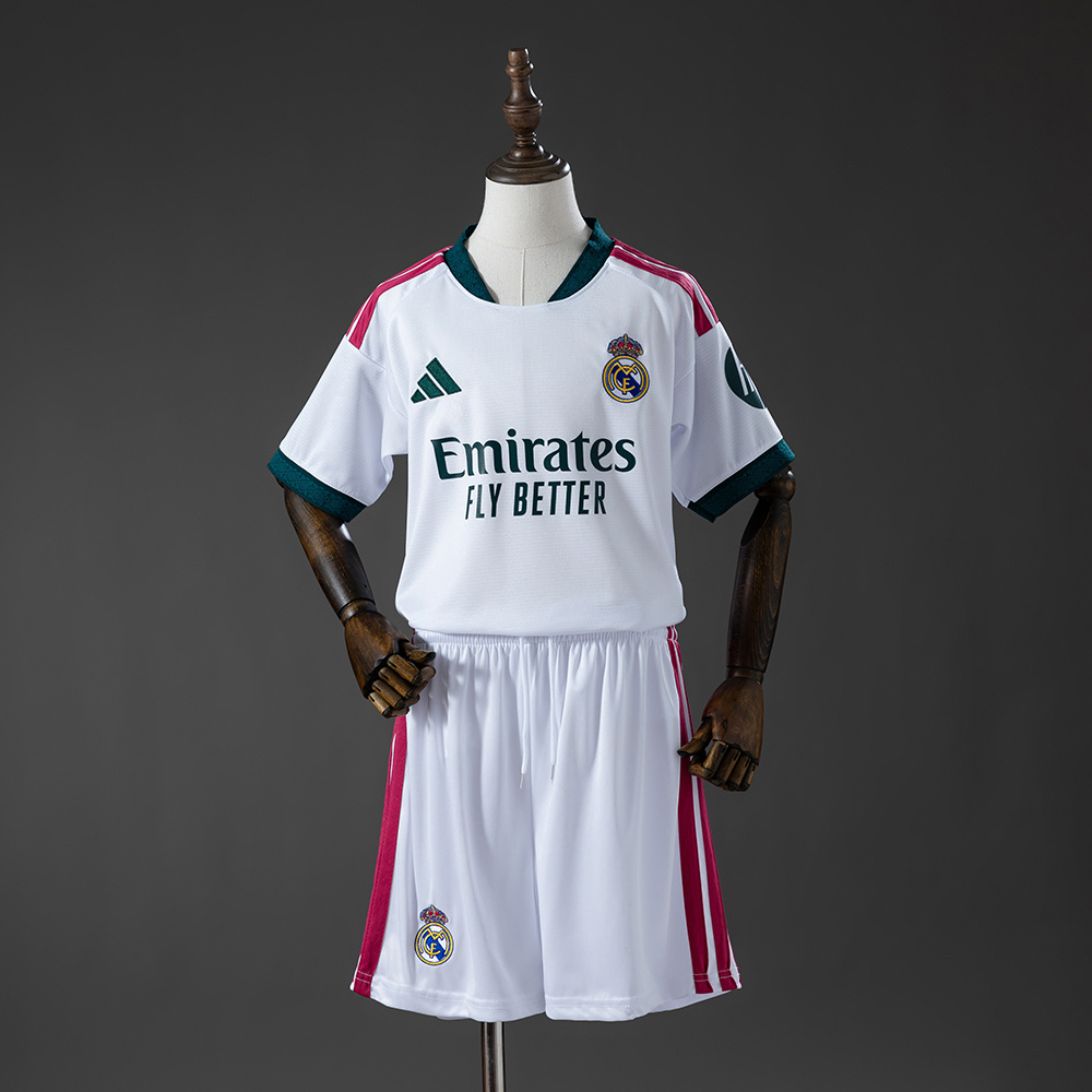 Real Madrid 26/27 Home Kids Kit — Camiseta Real Madrid CF 2026